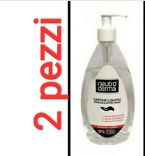 2 pezzi Neutro Derma sapone mani azione immediata 0% parabeni