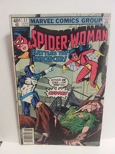 Spider-Woman #27 (Jun 1980, Marvel), Enforcer, FN, Fine - Picture 1 of 11