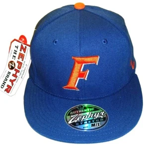 Florida Gators Zephyr Blue Stretch Fit One Fit hat sz. Medium Large New Ncaa - Picture 1 of 4