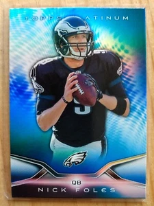 Nick Foles 2014 Topps Platinum #74 rifrattore onda blu - Foto 1 di 6
