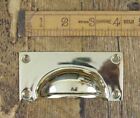 Solid Brass Square Lipped Rim Cup Handle - 100mm