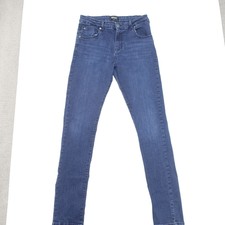 DKNY Skinny Jeans Womens Size 18 Blue Denim Mid-Rise Regular Fit 5-Pocket Design