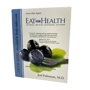 Eat for Health Book 1 & 2 by Joel Fuhrman MD, Boxset (Hardcover 2008) - Picture 1 of 7