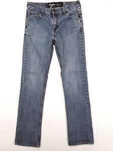 Elwood Mens Original Straight Jeans 28x30 Modern Stretch Denim Casual Streetwear