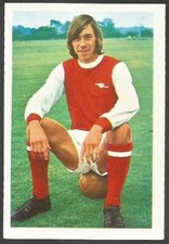 FKS 1971/72 WONDERFUL WORLD OF SOCCER STARS- #002-ARSENAL-CHARLIE GEORGE