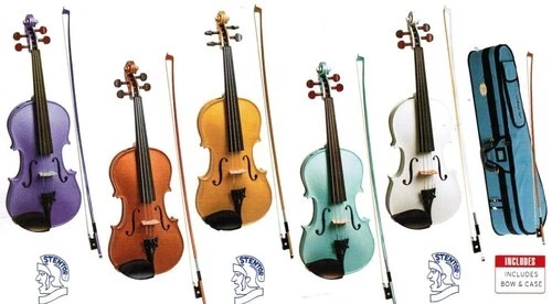 STENTOR HARLEQUIN SERIES VIOLIN 1/2 TO 4/4 *FREE SHIPPING TO BUSINESS ADDRESS! - image 1 of 1
