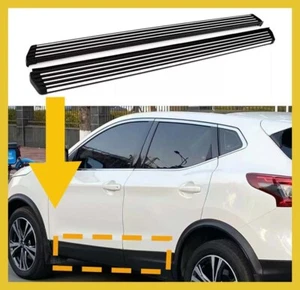 2Pcs Fixed Running Board Side Step Pedal Bar Fit Nissan Pathfinder 2022-2025 - Picture 1 of 7