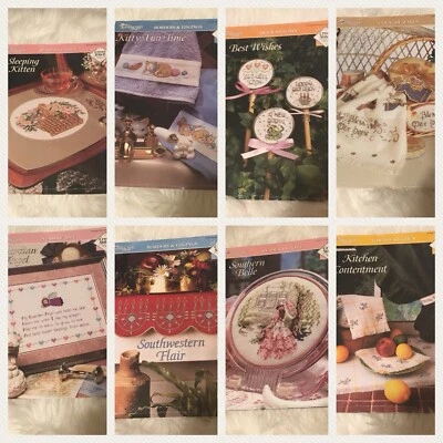 Lot 8 The Needlecraft Shop Cross Stitch Collector’s Series Patterns NEW Books - Image 1 of 4