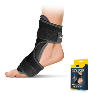 Dr. Scholl's Adjustable Neoprene Plantar Fasciitis Foot Night Splint (Universal - Picture 1 of 7