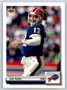 1992 Upper Deck #G30 Jim Kelly Buffalo Bills - Picture 1 of 2