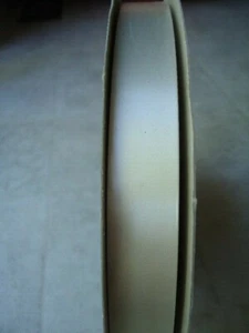 Berwick Splendorette Polypropylene Florists White Double Face Satin Ribbon ¾” W - Picture 1 of 5