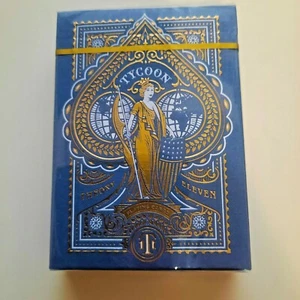 CARTE DA GIOCO BLUE TYCOON BY THEORY11 POKER PLAYING CARDS - Foto 1 di 8