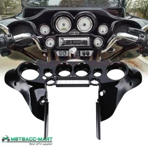 Vivid Black Batwing Inner Fairing For Harley Touring Electra/Street Glide 96-13 - Picture 1 of 12
