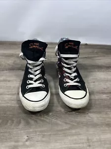 2014 The SIMPSONS All Star CONVERSE Bart Skateboard 25th ANNIV Men’s 5 Women 7 - Picture 1 of 9