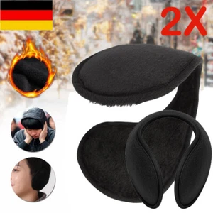 2X Ohrenschützer Winter Ohrenwärmer Fleece Ohrenwärmer Hinter dem Kopf Band - DE - Bild 1 von 12
