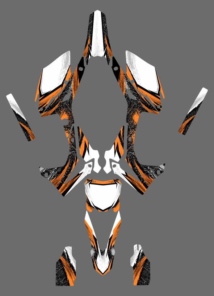 Graphic Kit Vinyl Wrap CRF 450R HONDA CRF450R 450 R Decals Sticker motorcross - Image 1 of 1