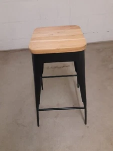 barhocker 2er set holz - Bild 1 von 3
