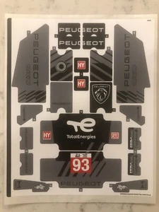 LEGO STICKER SHEET for 42156 Sheet 2 Peugeot 9X8 Le Mans Hybrid Hypercar Genuine - Picture 1 of 1
