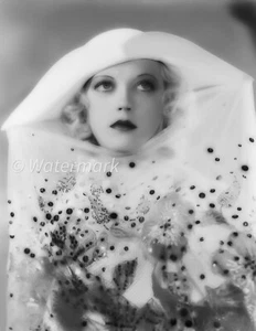 FOTO vintage celebrità americana attrice hollywoodiana Marion Davies 8x10 - Foto 1 di 1