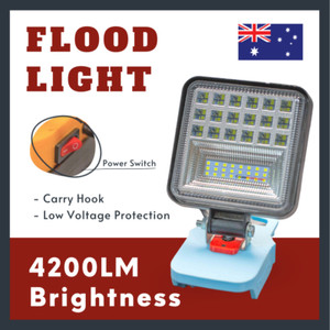 LED Work Light Torch Workshop Flashlights Camping for Makita 18V Li-ion Battery
