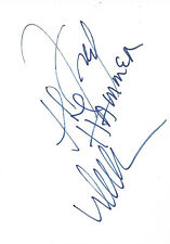 Fred Williamson Autogramm signed 10x15 cm Karteikarte
