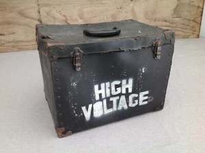 Vintage "High Voltage" Music Gear Carry Case - Picture 1 of 23