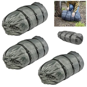Set of 3 Lightweight Camping Compression Stuff Sacks for Sleeping Bags Outdoor - Picture 1 of 1
