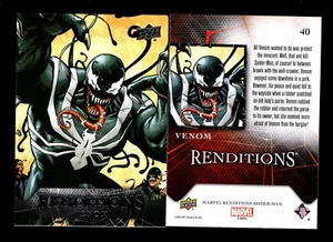 2024 UPPER DECK MARVEL RENDITIONS SPIDER-MAN #40 VENOM - Picture 1 of 1