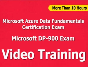 Microsoft Azure Data Fundamentals Certification DP-900 Video Training Tutorial - Picture 1 of 1