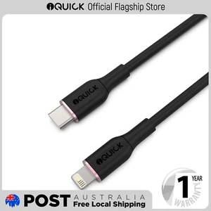 iQuick PowerWire 1 Series TPE Charging Date Cable Type-C to iP - Picture 1 of 31