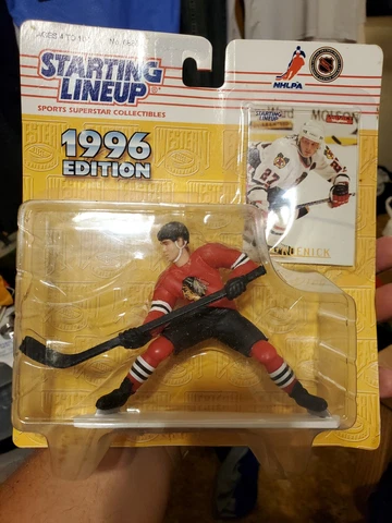 NHL-1996 Starting Lineup Jeremy Roenick Chicago Blackhawks Kenner Action Figure Cover