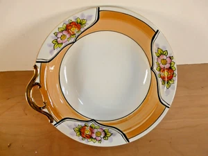 Cuenco pintado a mano de 7,5" con mango--NORITAKE--VINTAGE - Imagen 1 de 7