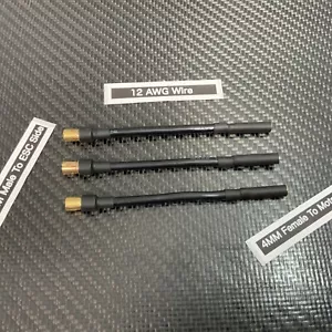 Conector de 6,5 mm macho a 4 mm hembra motor de radiocontrol ESC extensión cable adaptador 5" 12AWG - Imagen 1 de 3