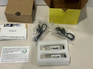 Elenzk Unkomprimierter Mini 4K HDMI Fiber Extender 2er Set, Neu Offene Box - Bild 1 von 11