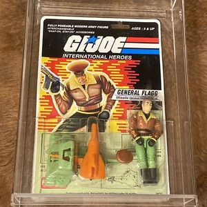 Rare 2001 Funskool India Exclusive Gijoe General Flagg sealed MOC w case - Picture 1 of 7