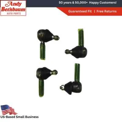 For 1949-1956 Dodge Plymouth Inner + Outer 6 Cylinder Engine Tie Rod End Set - Image 1 of 4