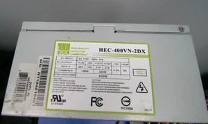 HEC 400W Power Supply Model HEC-400VN-2DX - Picture 1 of 6