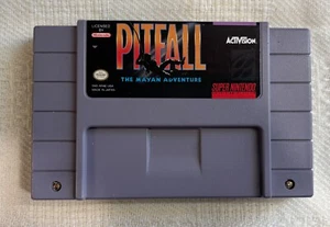 Pitfall: The Mayan Adventure (Super Nintendo Entertainment System, 1994) Working - Picture 1 of 4