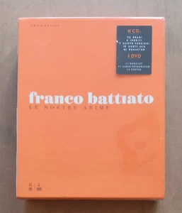 BOX 6 Cd +4 Dvd FRANCO BATTIATO Le Nostre Anime Anthology 2015 Univers SIGILLATO - Picture 1 of 6