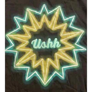 Usher Neon Caesar’s Palace Las Vegas Merch Black Tshirt Unisex Size XL - Picture 1 of 5
