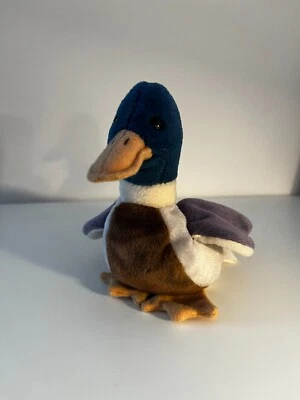 Jake Stockente Ente TY Beanie Buddies ca 13cm Stofftier Kuscheltier Plüsch 1998 - Bild 1 von 4