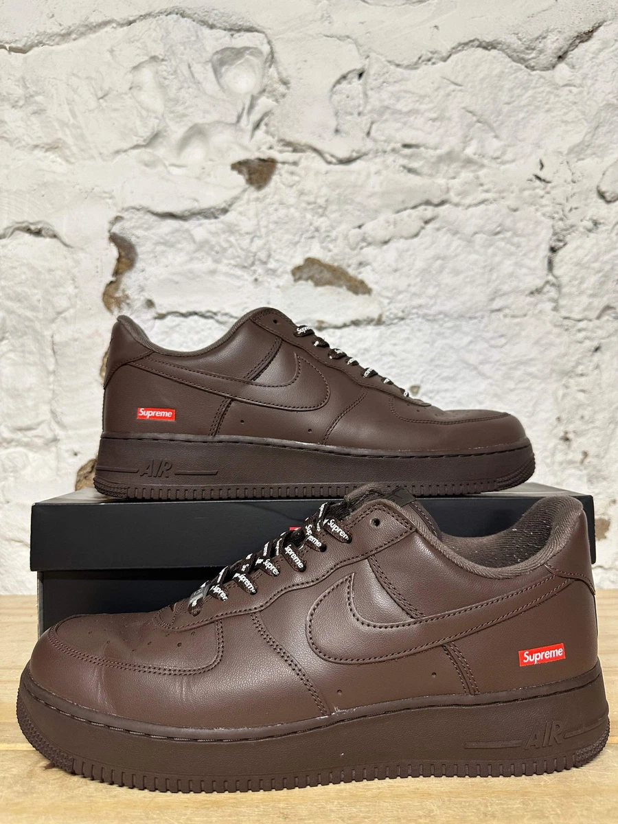 Nike Air Force 1 ✖️ supreme ブラウン SUPREME × NIKE AIR FORCE 1 LOW | バロックブラウン - NEWEST