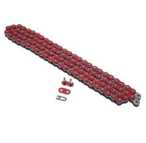 1996-2009 2013 se adapta a Suzuki DR200SE 200 SE cadena roja sin junta tórica 520X112L - Imagen 1 de 1