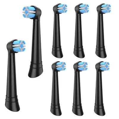 SPACEVER Pack 8 Testine Spazzolino Ricambio Compatibile con Oral B Io Testine 3 4 5 6 7 8