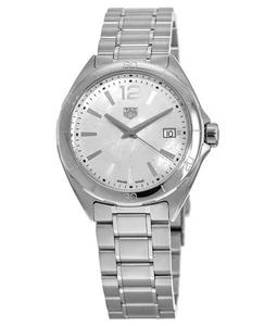 New Tag Heuer Formula 1 Quartz White Mother of Women's Watch WBJ1318.BA0666 - Picture 1 of 3