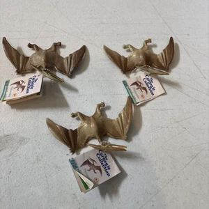 Lot of 3 Safari Ltd Carnegie Collection Pteranodon Dinosaur Figures 1988 (08) - Picture 1 of 4