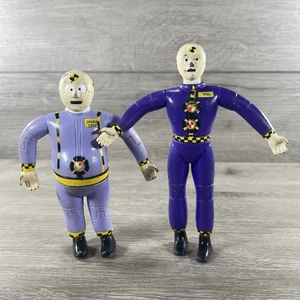 TYCO Playtime 1992 - Maniquíes de prueba de choque - Neumático de repuesto y figuras flexibles giratorias - Imagen 1 de 8