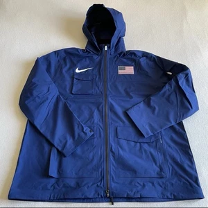 Size M- Nike Team USA International Pro Elite Storm-Fit Jacket AO8714-492 - Picture 1 of 3