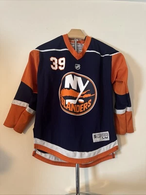 Vintage Reebox New York Islanders Dipietro #39 Hockey Jersey Kids S/M Youth - Image 1 of 4