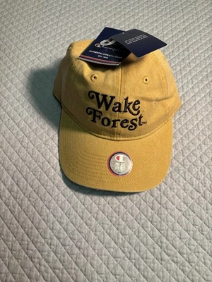 NWT Champion Wake Forest New cap hat One size adjustable Stitched logo Men's - Image 1 of 2